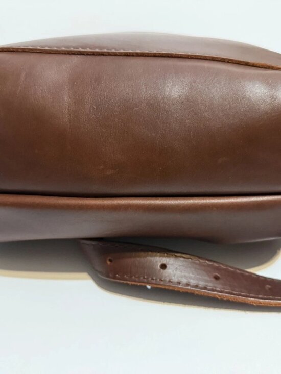 Portland Leather Goods backpack in rich cognac full grain leather main image 6